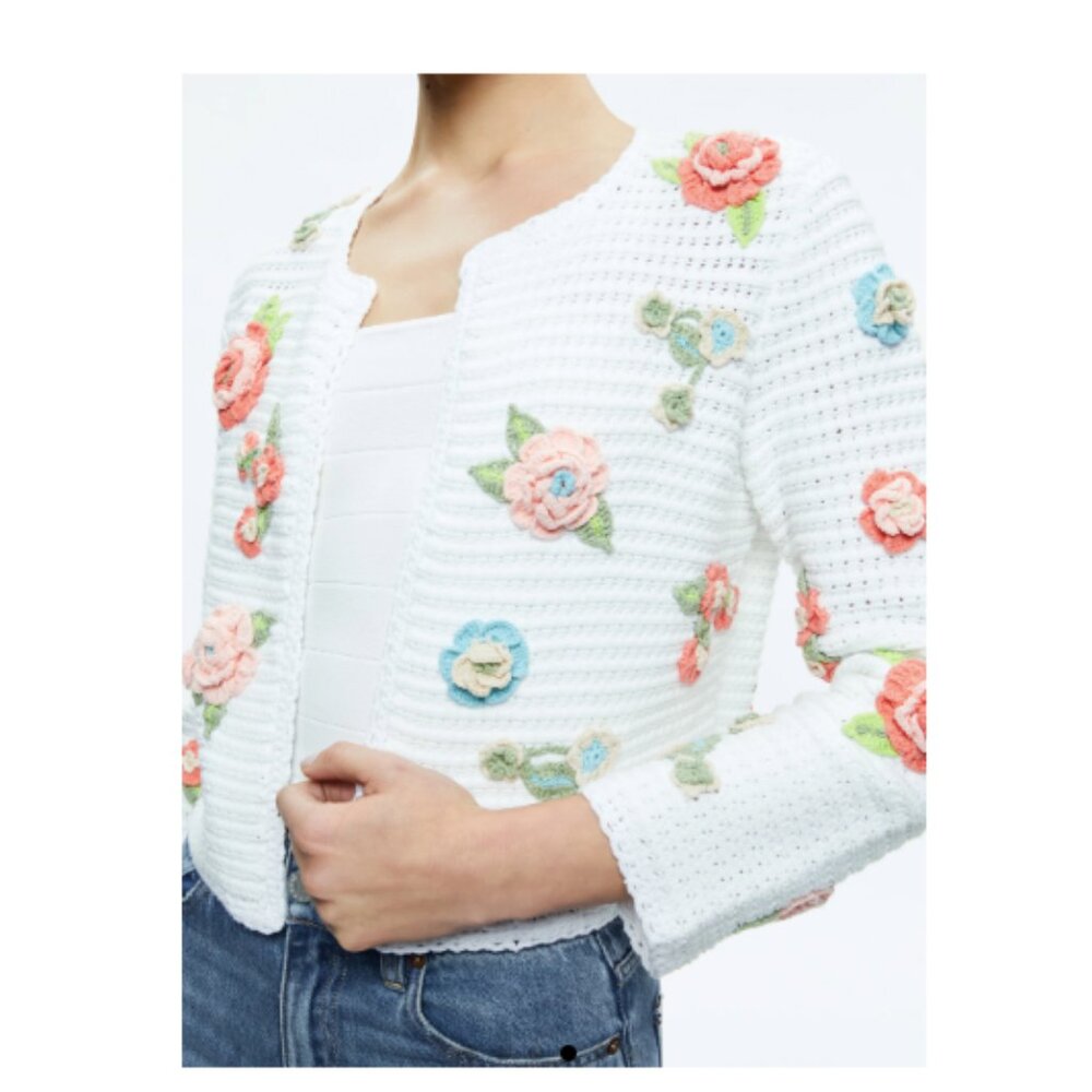 Alice + Olivia | Anderson Cardigan - Picture 6 of 8